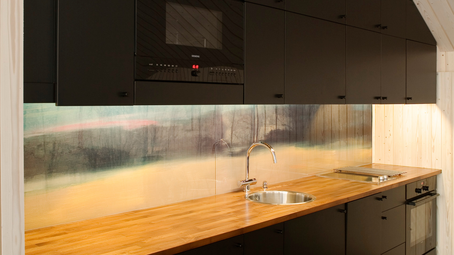 Rantahuvilan keittiö