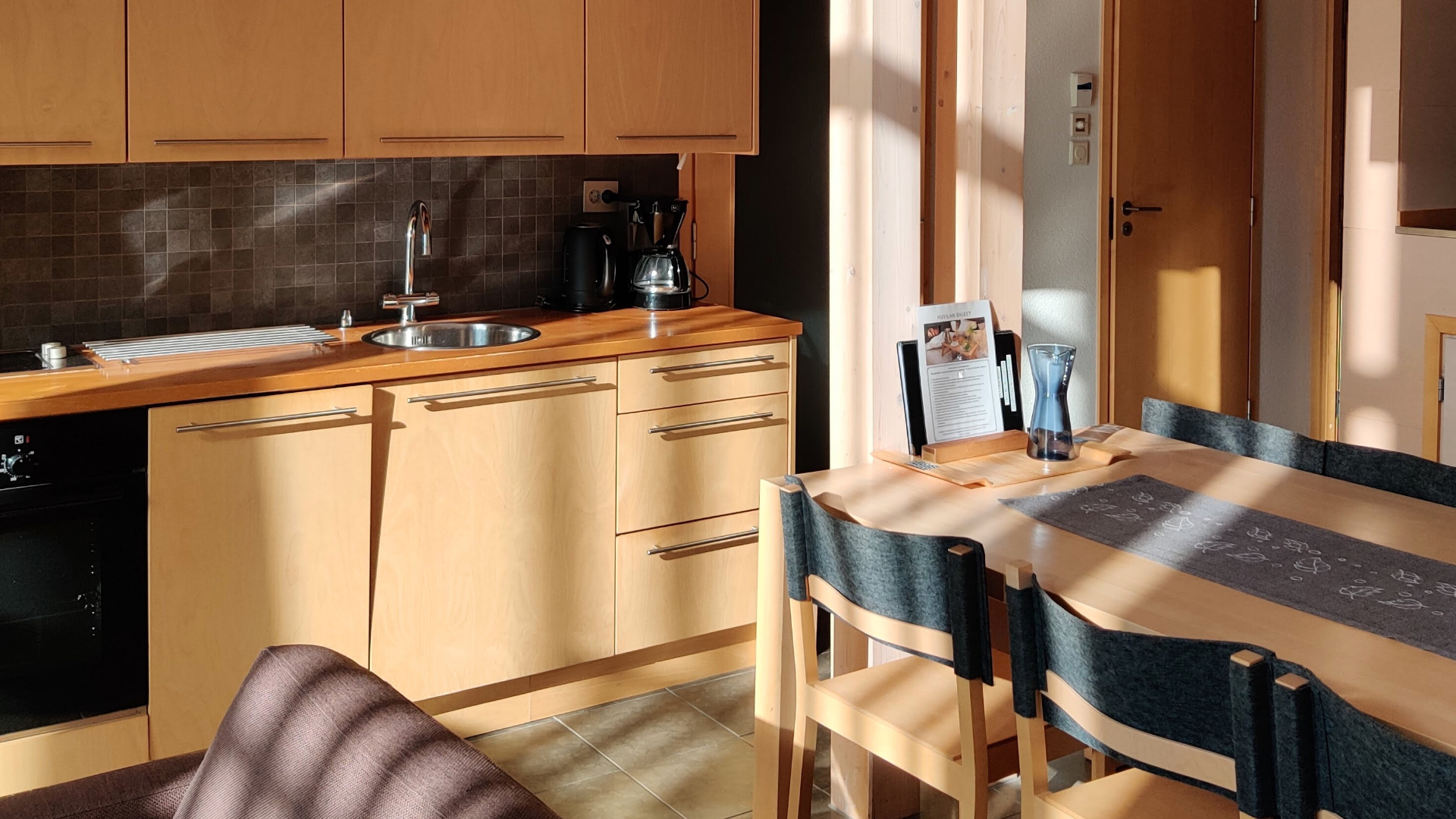 Rinnehuvilan keittiö