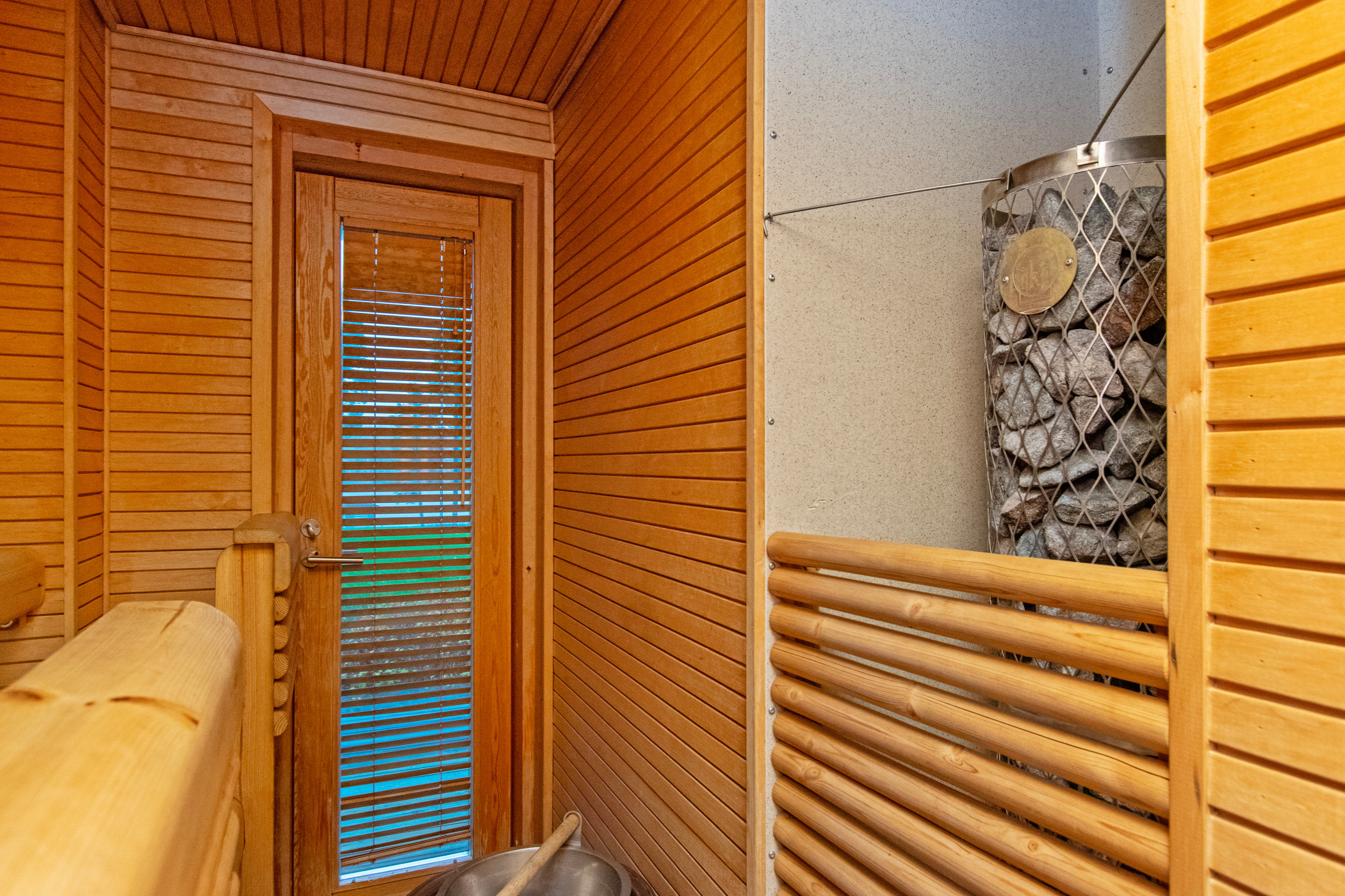 Rinnehuvilan sauna